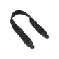 Planet Waves Strap low of 7.6 cm wide and with internal cushion Planet Waves, black color (Electronics)