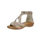Rieker Regina 60816-64 ladies sandals / fashion sandals (textiles)