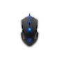 aLLreli M811Lu Mouse Gamer [Programmable, Avago A9800 Laser Sensor 8000 DPI 1000Hz 12000F / S 150i / S 30G acceleration] High Precision for PC | 8 Programmable Buttons | 5 adjustable DPI profiles | 6 LED colors | Omron micro-switches - Professional Equipment Players (Electronics)