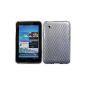 Nine Diamond Design TPU silicone case, case for Samsung Galaxy Tab 2 P3100 in White color (Electronics)