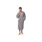 L & L Man bathrobe with hood IVO LONG (Clothing)