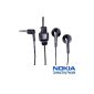 Original Nokia Stereo Headset WH-102 (HS-125) black with 3.5mm for Nokia 6303i (Electronics)