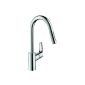 Hansgrohe sink mixer tap Focus swivel range 150 degrees, chrome, 31,815,000 (tool)