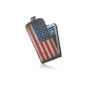 tinxi® PU Leather Case for Samsung Galaxy S3 i9300 Case Leather Cover Case Cover with Flipcase USA America flag (Electronics)
