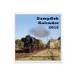 Classic wall calendars, picture calendars - railway locomotives - with 12 beautiful, artfully photographed motifs in high picture quality.  (Office Supplies & Stationery)
