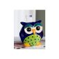 Casablanca Moneybox owl blue ceramic owls Moneybox