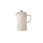Le Creuset Stoneware cafetiere cream (household goods)