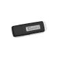 Etekcity®-Spy Recorder 8GB USB Digital Voice Recorder 150 Hours of Recording Black (Office Supplies)