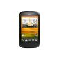HTC Desire C Android 4.0 Smartphone HSDPA / WCDMA / GSM / GPRS / EDGE Wireless Bluetooth Black (Electronics)