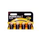 Duracell Battery Plus Baby C (LR14) 1.5 V at 4 Pack (Health and Beauty)