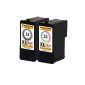 2 x Compatible Printer Cartridges - Replacement for Lexmark 32 33 - Black + color (Office supplies & stationery)
