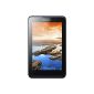 Lenovo A7- 50 17.8 cm (7 inch) HD IPS Tablet (ARM MTK 8121 1.3GHz QC, 1GB RAM, 16GB eMMC, touch screen, GPS, Android 4.2) Midnight Blue (Personal Computers)