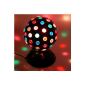 20W halogen Party Magic Disco ball Disco light Ø 22 cm (toys)