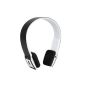 VKtech Wireless Stereo Bluetooth earpiece 4 color choice (Black)
