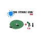 New Great extensible hose 33m Pistol + 8 + 2 + Seals jets tips Fitting Universal Great GARDEN by GREENTECH (Miscellaneous)