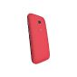 Motorola Clip-On Case Hard Cover Shell Case Cover for Moto E Smartphone - Red (Accessories)