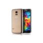 tinxi® protective case Ultra tough Silicone Samsung Galaxy S5 Mini Case Cover shell trransparent clear (Electronics)