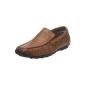 Rieker 08969/15, men boat shoes (Shoes)