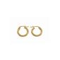 Hoop Earrings - Women - Yellow Gold (9 carats) 0.7 Gr (Jewelry)