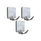 3 large towel rails square square 3.5 cm stainless steel wall hook adhesive hook hook towel hooks Kitchen
