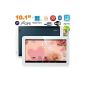 Yonis - Touch Pad 10 inches 3G Dual SIM WiFi GPS Quad Core 16GB Blue (Electronics)