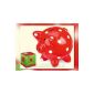 Spiegelburg 50026 - piggy bank with cheerful red dots (Toys)