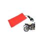 Electric Heater Carbon Fibre Saddle Seat For Motorcycles 12V