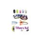 TNBL Nail Art Stripes Nail Art Stripes Decorating strip pack with 10 rolls of striping tape in different colors (Misc.)