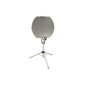 PremiumX Camping PX-60 Portable satellite dish 60cm anthracite digital FullHD, foldable incl. Tripod and LNB holder for 40mm.  (Electronics)