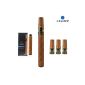 PREMIUM Rechargeable Electronic Cigar Gold | With genuine cigars taste | E-Hookah Set | E-Cigar | E-Cigarette | E-Liquid (Health and Beauty)