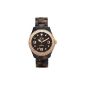 ICE-Watch - Mixed Watch - Quartz Analog - Ice-Elegant - Tortoise - Gold Rose - Unisex - Black Dial - Plastic Strap Brown - EL.TRG.U.AC.12 (Watch)