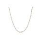 Valero Pearls Classic Collection Ladies chain quality freshwater pearl approx 6 mm Oval white / apricot / lilac 90 cm 340210 (jewelry)