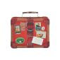Walkers Shortbread Mini Shortbread Suitcase Tin 250g, 1er Pack (1 x 250 g) (Food & Beverage)