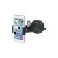 Decrescent Universal Cradle for Decrescent swivel windshield 360 / suction cup phone holder for dashboard for Apple iPhone 4S & 5, Samsung Galaxy SII, SIII, Nexus, Note, HTC One X and more (Any by phone up to 90mm thick) (Electronics)