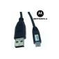 / Original USB cable Data Cable for Motorola ATRIX smartphone, Gleam incl. 1x Optimal Store pocket calendar 2012 (Electronics)