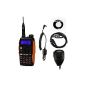 2015 Baofeng GT-TP 3 Mark III 136-174 / 400-520MHz 1/4 Tri-Power / 8W walkie talkie more efficient Range for Talking with 8W output power + Programming Cable & CD + Speaker + Car Charger Adapter + Antenna + + Desktop Charger + Li-ion battery, etc.  (Electronic devices)