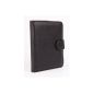 DURAGADGET`s Cover Book-style leatherette - custom-made for Mini KOBO eBook Reader - Black (Electronics)