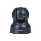 IP camera Rollei Safety Cam HD with 10 microphone and WLAN (Pan Tilt via app or PC) Black (Electronics)