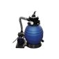 Sand filter sand filter with pump 10,2 m³ / h sand filter swimming pool (garden products)