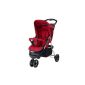 Knorr-Baby 3 Wheel Jogger Sporty S, red (Baby Product)