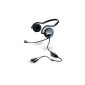 Plantronics .Audio 345 multimedia headset Micro Neck Black (Accessory)
