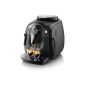 Philips HD8651 / 01 coffee machine steam nozzle, 15 bar, black (household goods)
