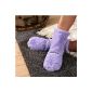 Hot Sox Booties - Lilac M (36-40) - grains slippers - HotSox (Personal Care)