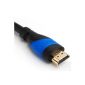 Direct Cable 1.5m HDMI cable / compatible with HDMI 2.0 (Ultra HD 4K 3D Full HD 1080p ARC High Speed ​​with Ethernet) - TOP Series (Accessories)