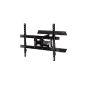 Flash Star TV wall mount fully articulated, 119 cm - 165 cm (47-65 inches), max.  45 kg, Black - exclusively from Amazon.de (Accessories)