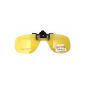 Eyekepper night driving glasses Snap-On Polarized MONOLENS Yellow (Miscellaneous)