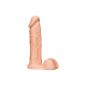 Orion 522 686 dildo in nature look with movable testicles, incl. Pedestal, about 20 cm long, 4.5 cm (Personal Care)