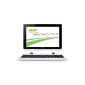 Acer Aspire Switch 10 FHD (SW5-012) 25.6 cm (10.1 inch) convertible notebook (Intel Atom Z3735F quad-core 1.3GHz, 2GB RAM, 64GB eMMC, Intel HD graphics, full HD IPS display, Win 8.1, touch screen) silver (Personal Computers)