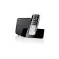Gigaset SL400 DECT cordless telephone, extremely flat and small metal / black (Electronics)