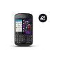 BlackBerry Q10 Smartphone Unlocked 4G (Screen: 3.1 inch - 16 GB - BlackBerry OS 10) Black.  France AZERTY model (Electronics)